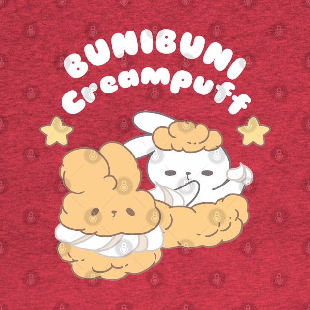 Cute Bunnies in Bunibuni Creampuff by LoppiTokki